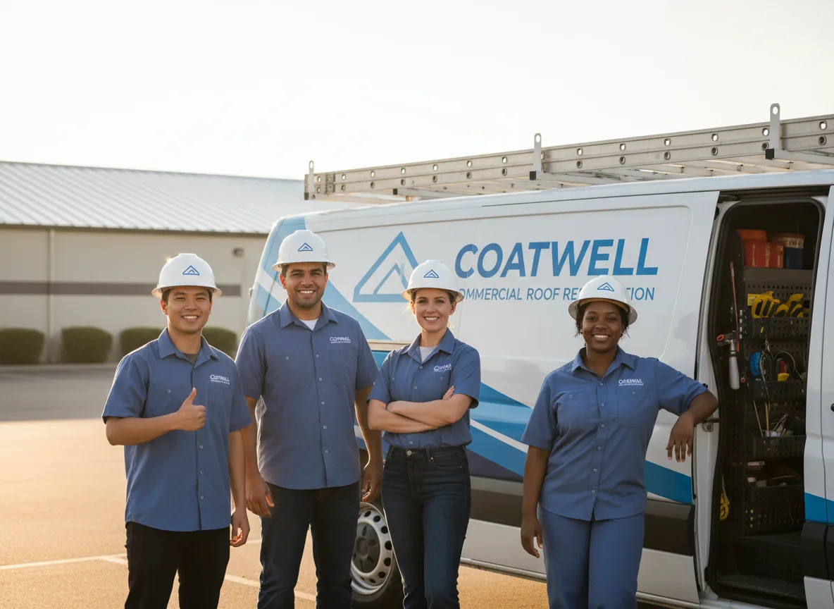 Commercial roof coating company in Long Island, ME
